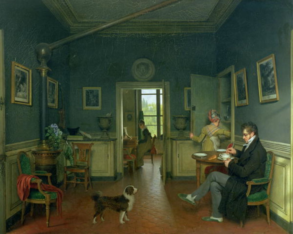 Detail of Interior of a Dining Room, 1816 by Martin Drolling