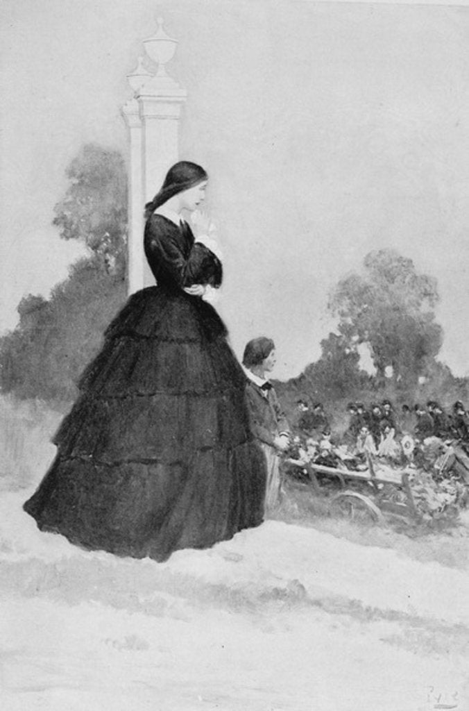 Detail of They Brought in their Dead and Wounded on Hay Wagons by Howard Pyle