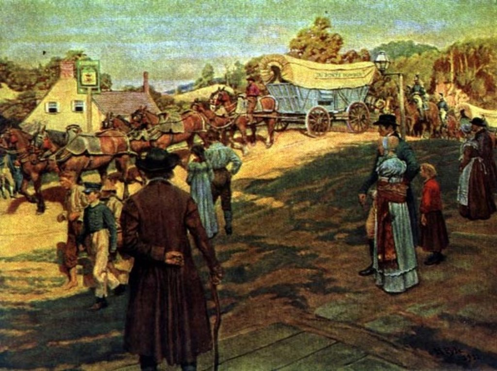 Detail of Carrying Powder to Perry at Lake Erie, 1911 by Howard (after) Pyle