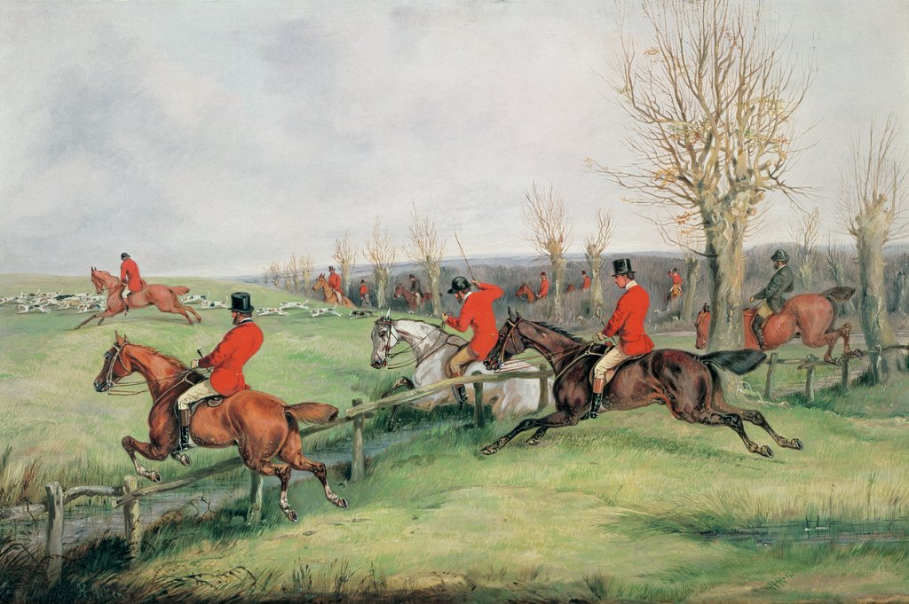 Detail of Sporting Scene, 19th century by Henry Thomas Alken