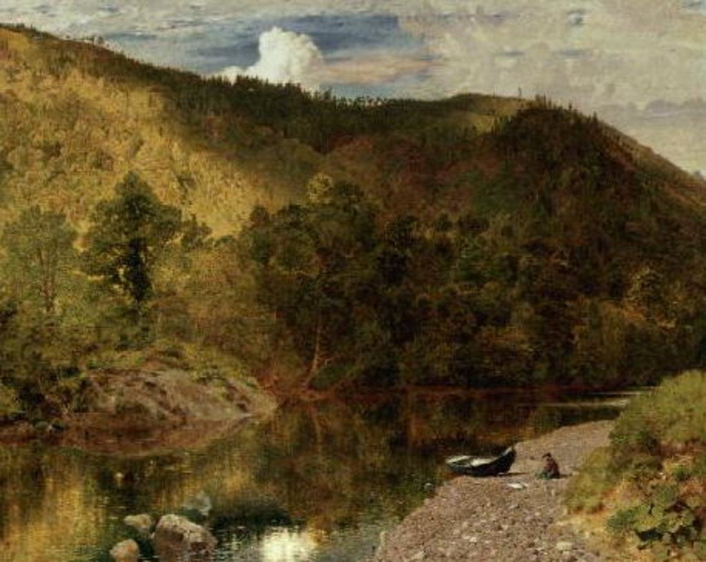 Detail of Near Dunkeld by John Samuel Raven