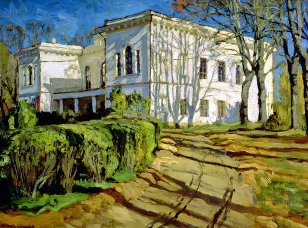 Detail of White House, 1906 by Stanislav Julianovic Zukovskij