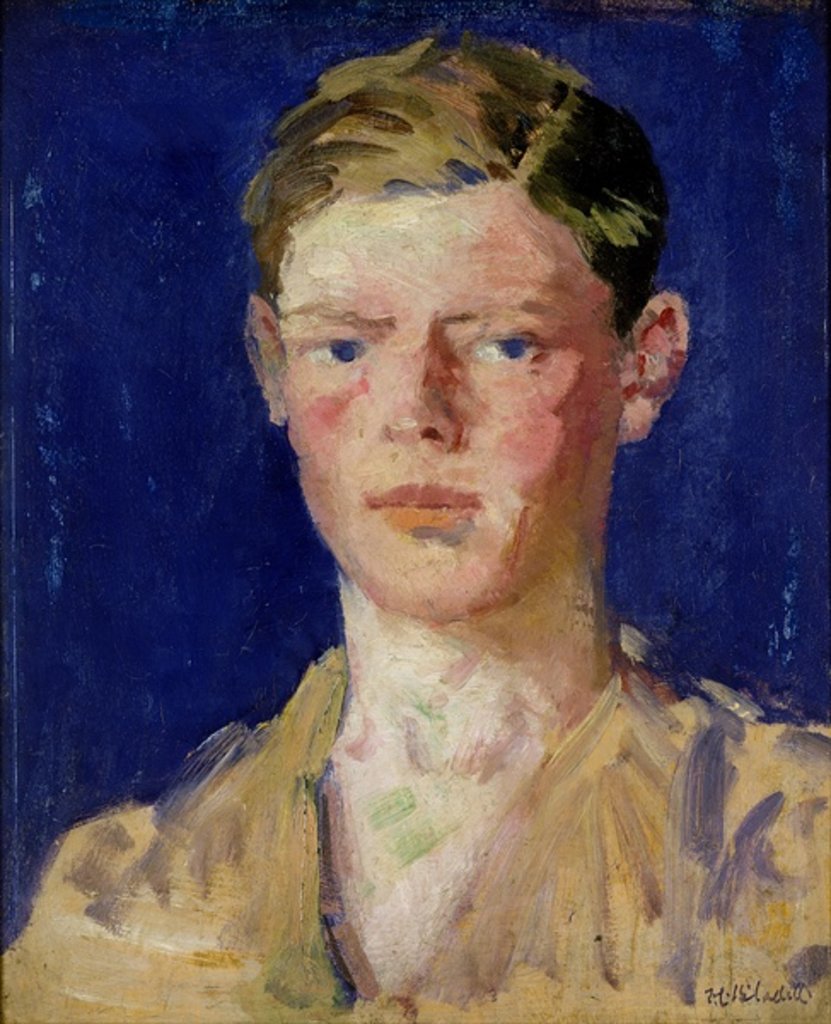 Detail of Head of a Young Man by Francis Campbell Boileau Cadell