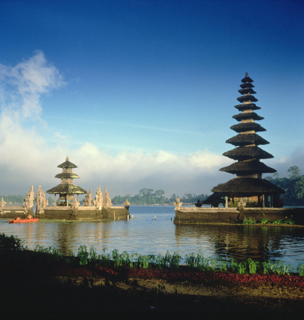 Detail of The Water Temple on Lake Bratan by Anonymous