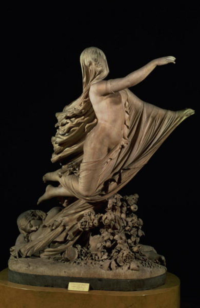 Detail of The Sleep of Sorrow and The Dream of Joy by Raffaele Monti