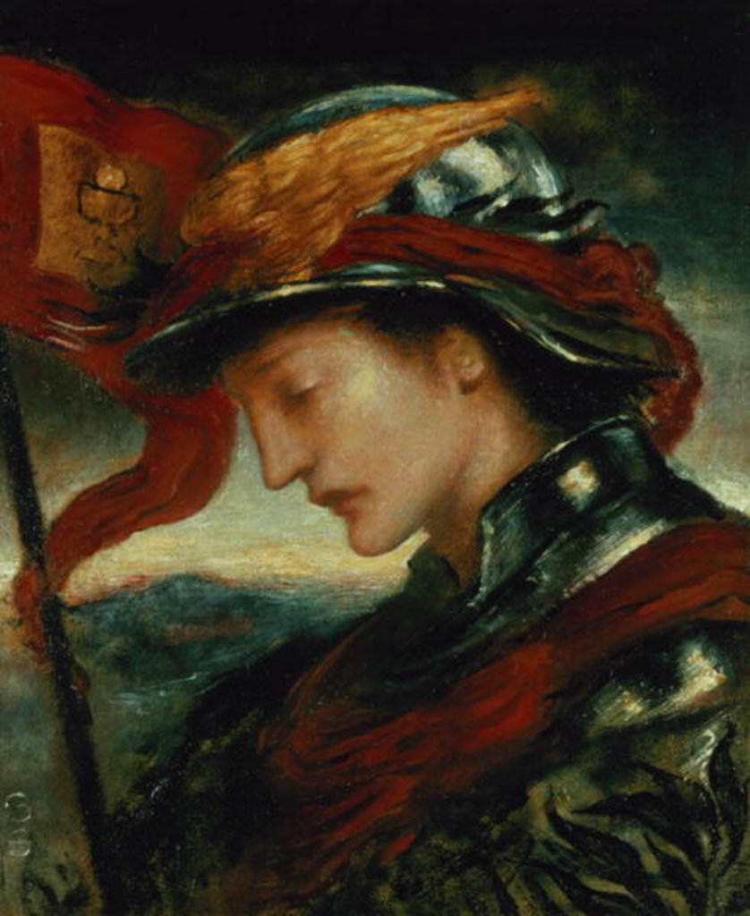 Detail of Mercury, 1885 by Simeon Solomon