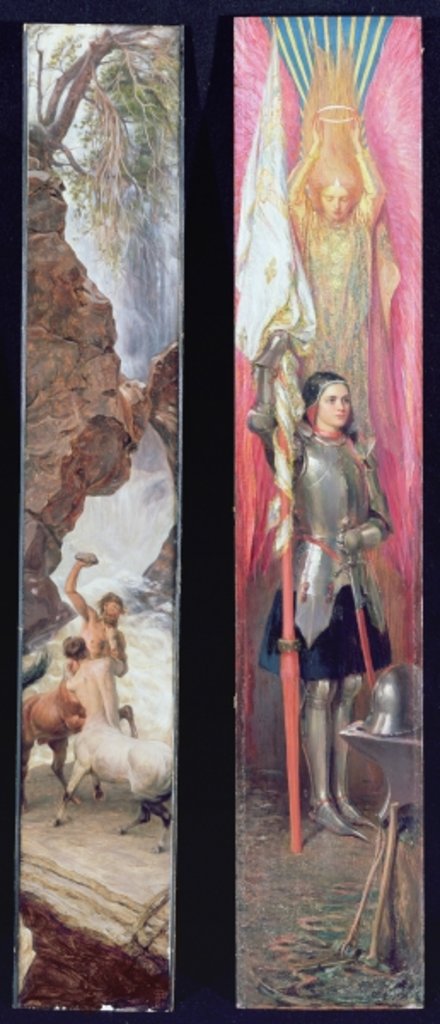 Detail of Joan of Arc, 1890s by Theodore Blake Wirgman