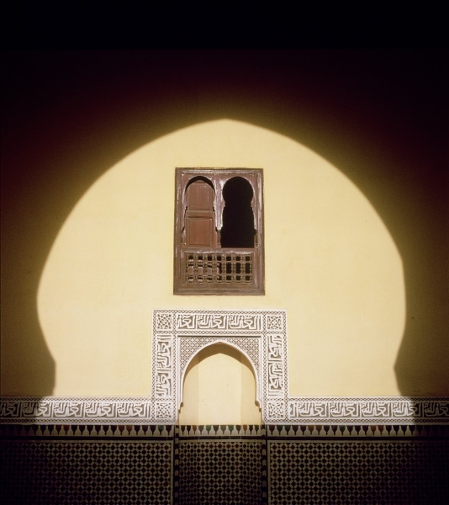Detail of Typical Moroccan Window by Anonymous