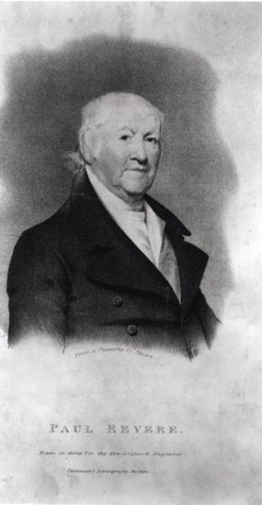 Detail of Paul Revere by American School