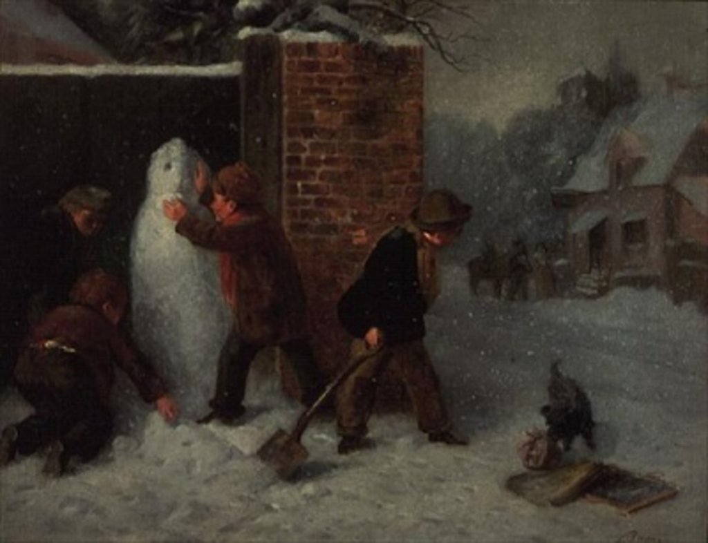 Detail of The Snowman by Edward Charles Barnes