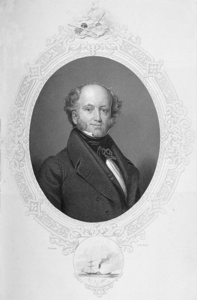 Detail of Martin van Buren by Henry Inman