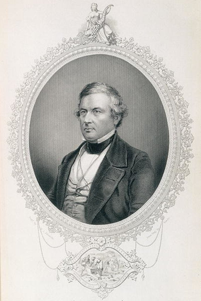 Detail of Millard Fillmore by Mathew Brady