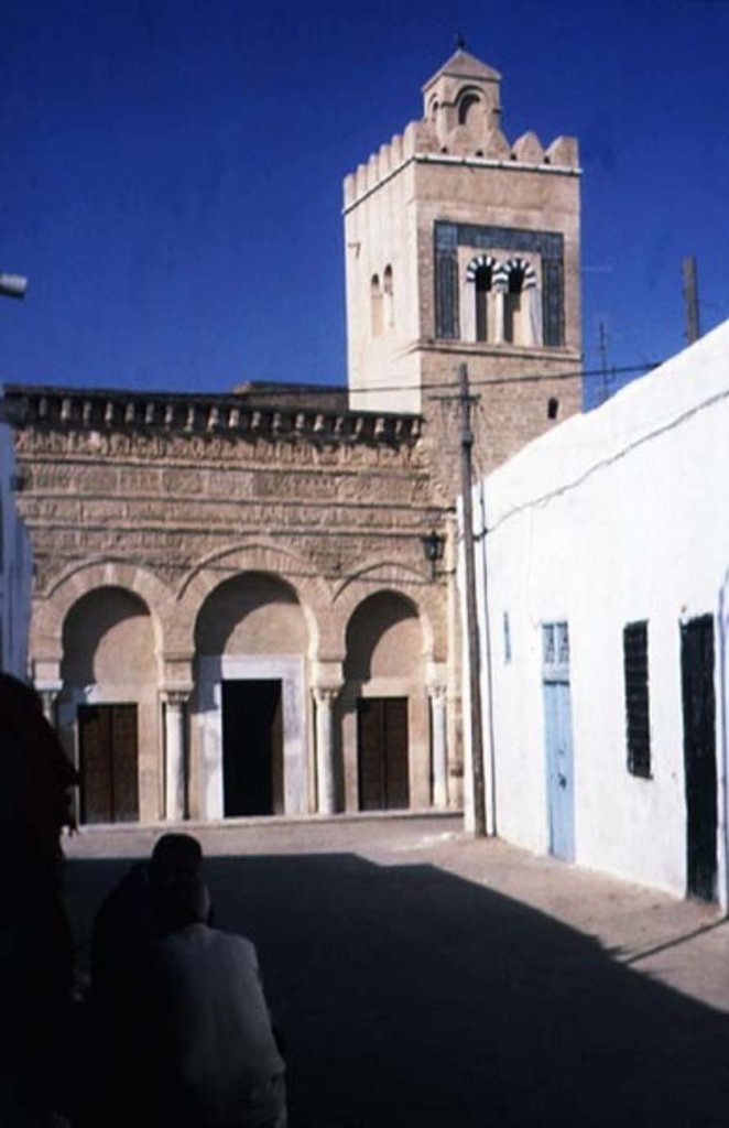 Detail of The Mosque of the Three Doors, probably Aghlabid, 9th century by Anonymous