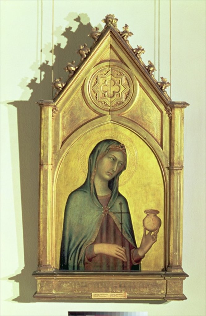 Detail of Mary Magdalen, c.1320 by Simone Martini
