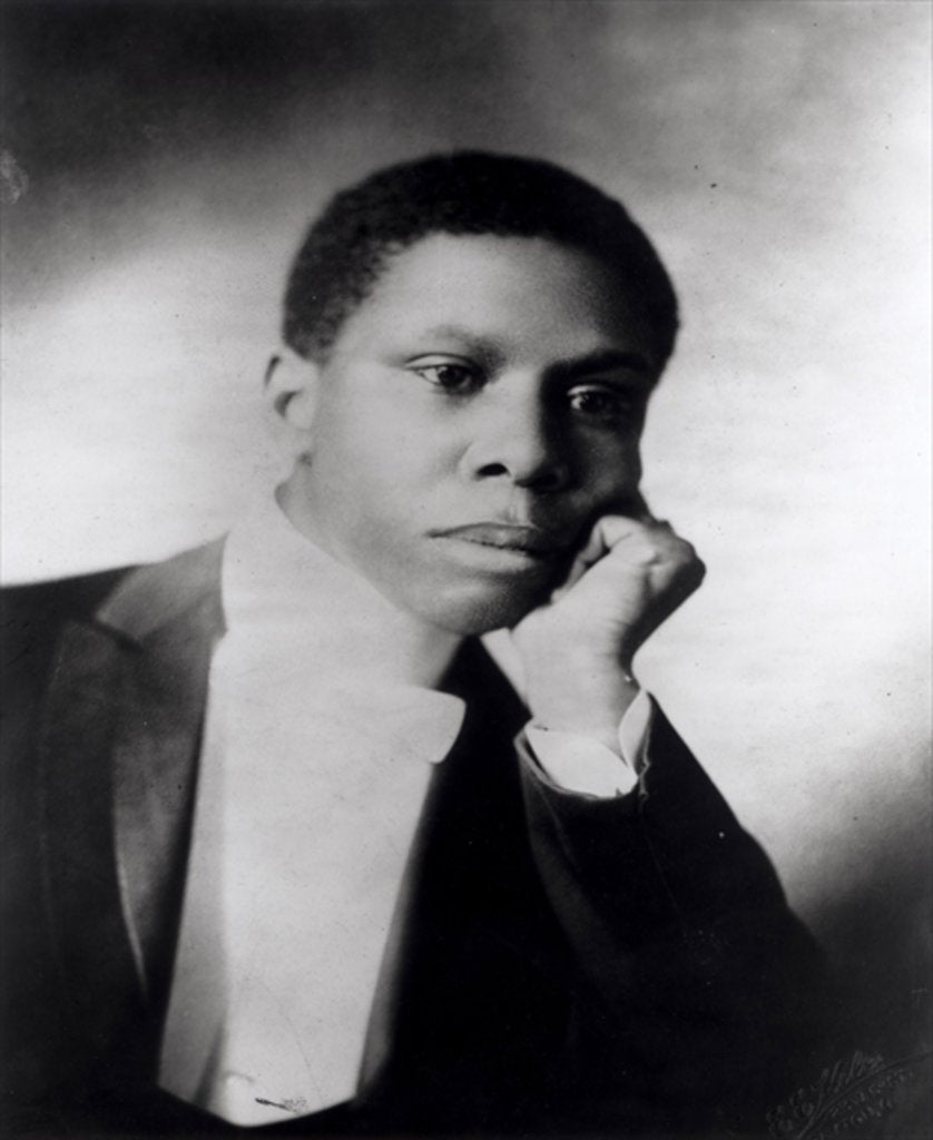 Detail of Paul Laurence Dunbar by Anonymous