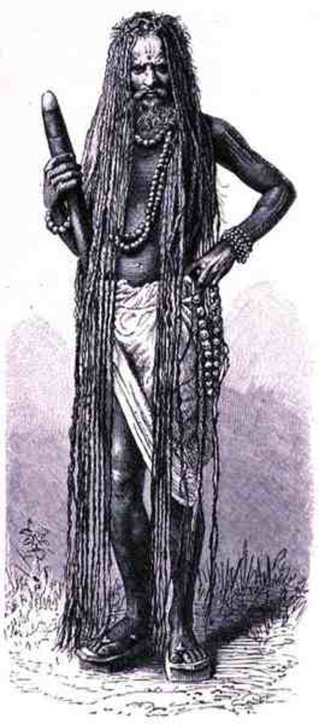 Detail of Indian fakir by English School