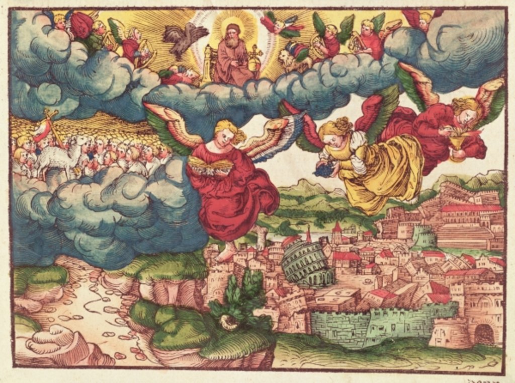 Detail of Last Judgement by German School