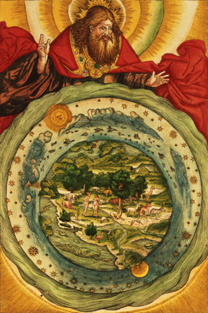 Detail of The Creation, c.1530 by German School