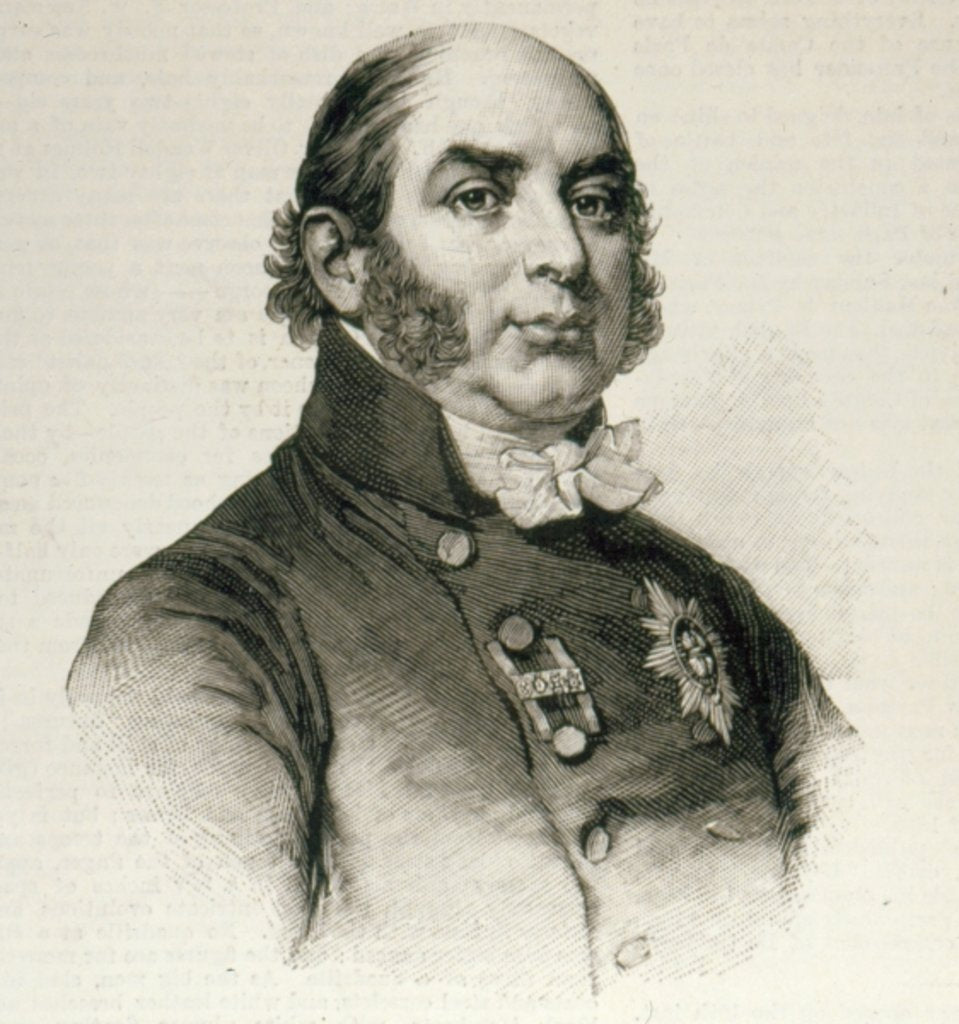 Detail of HRH The Duke of Kent, the Queen's Father by George Dawe