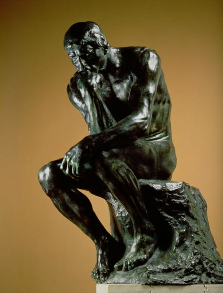 Detail of The Thinker, 1881 by Auguste Rodin