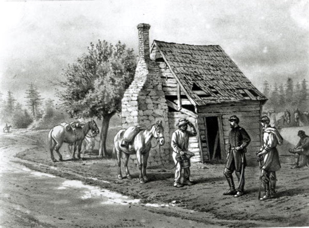 Detail of The Reliable Contraband by Edwin Austin Forbes