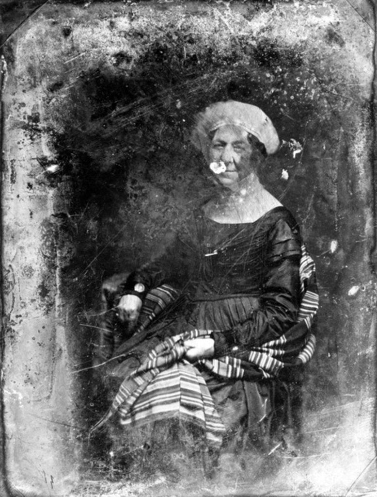 Detail of Dolley Madison, 1848 by Mathew Brady