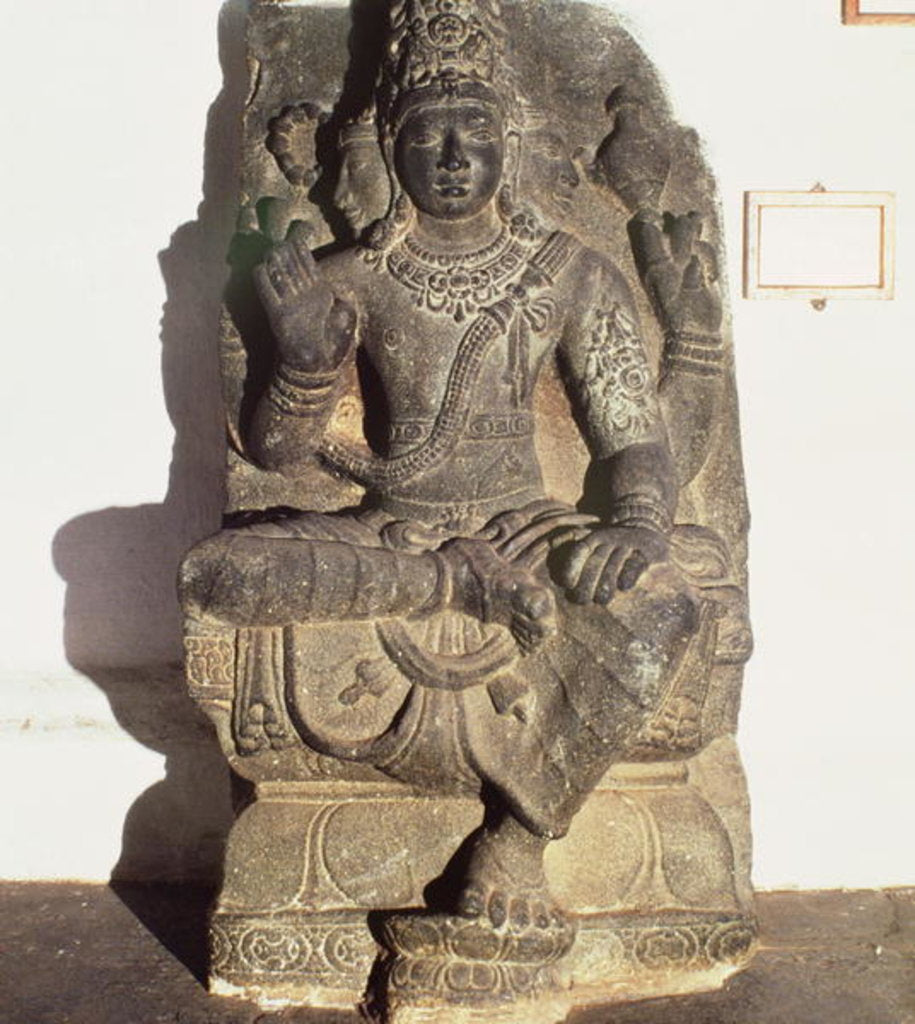 Detail of Statue of the Hindu God Brahma by Anonymous
