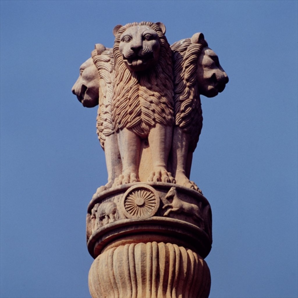 Detail of Detail from an Ashoka Pillar by Anonymous