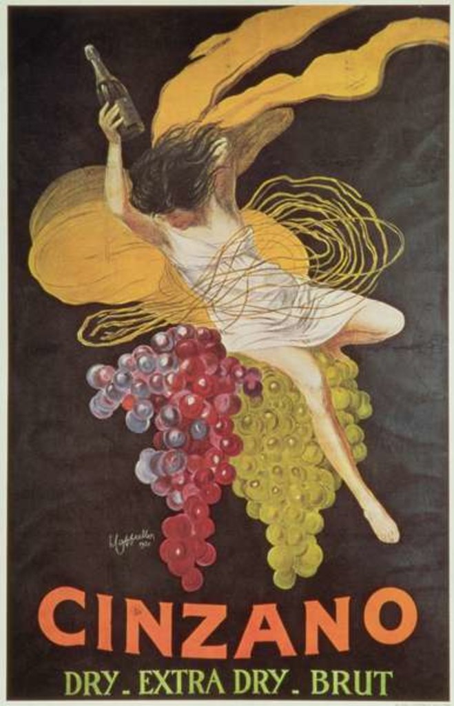 Detail of Poster advertising 'Cinzano', 1920 by Leonetto Cappiello