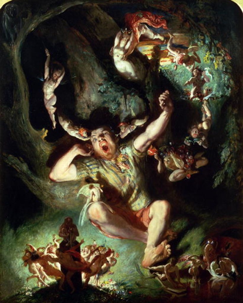 Detail of The Disenchantment of Bottom by Daniel Maclise