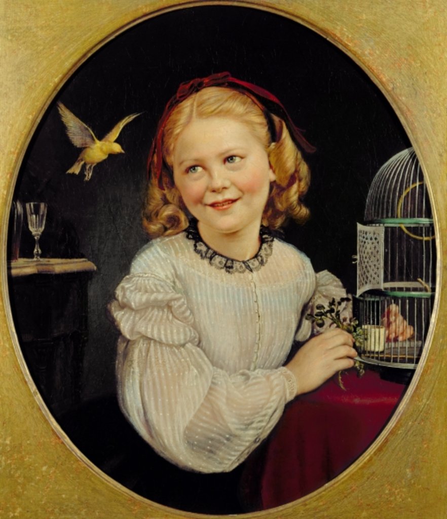 Detail of Food for the canary by Philipp Hoyoll