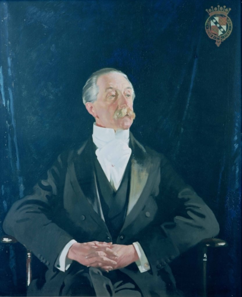 Detail of Charles Robert, 6th Earl Spencer by William Orpen
