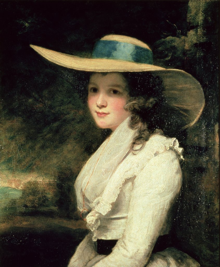 Detail of Lavinia Bingham, 2nd Countess Spencer, 1785-86 by Joshua Reynolds