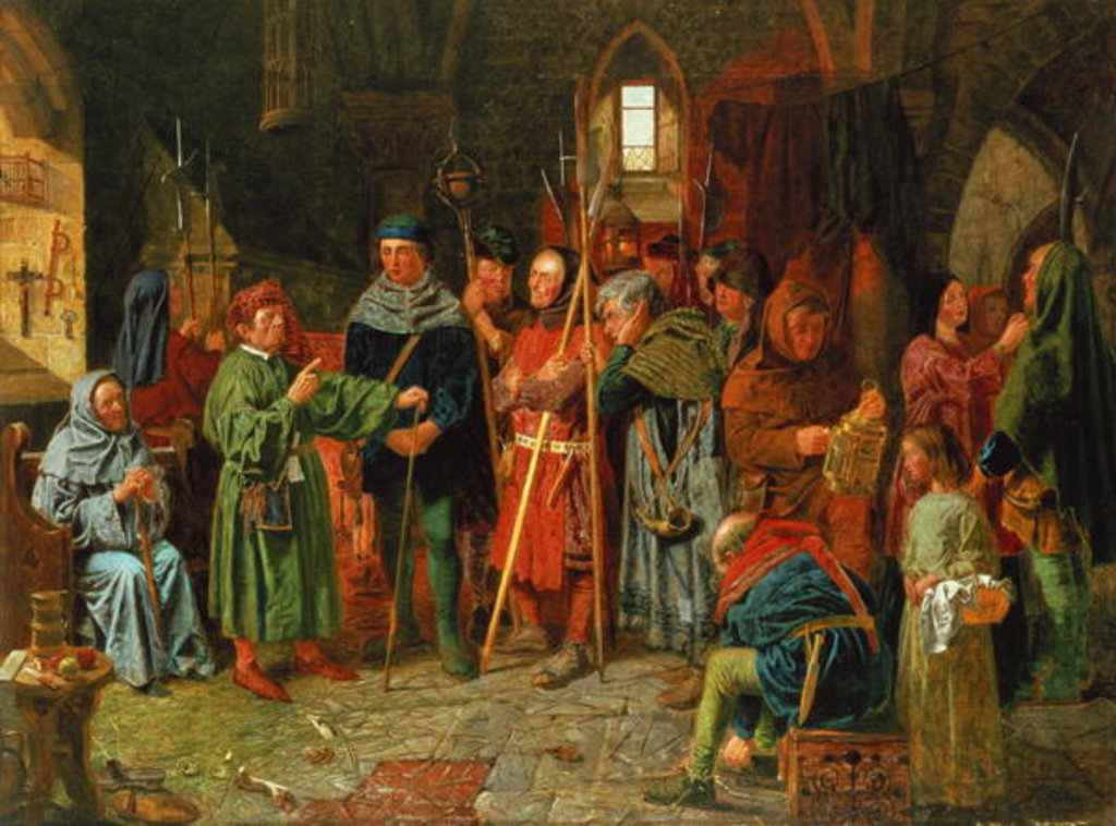 Detail of Dogberry's Charge to the Watch by Henry Stacy Marks