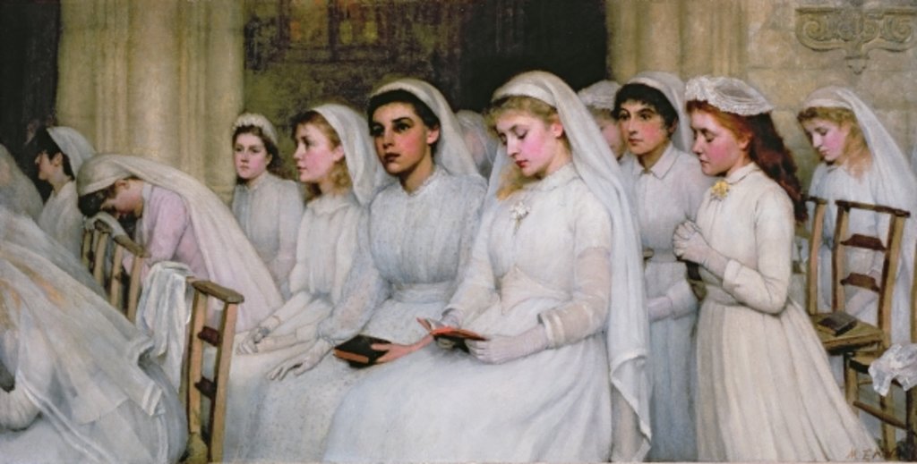 Detail of Confirmation by Mary Evelina Kindon