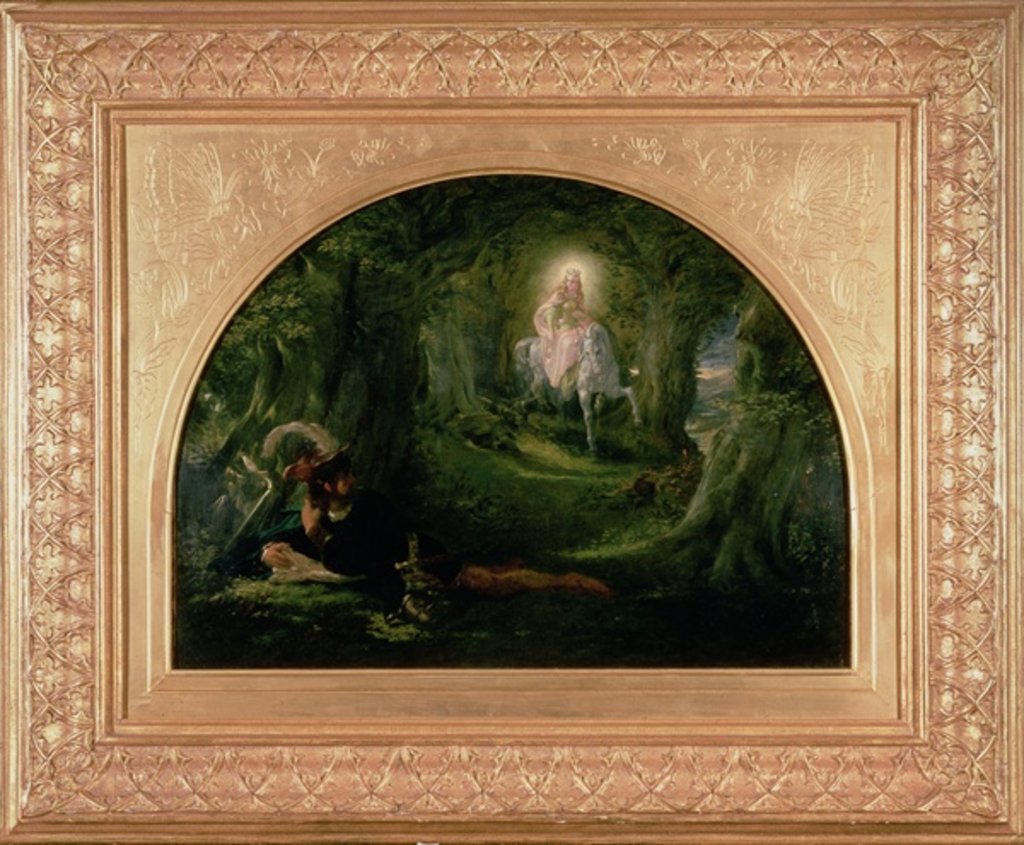 Detail of La Belle Dame Sans Merci by Joseph Noel Paton