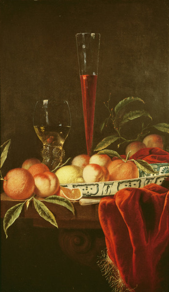 Detail of Still Life, 17th century by Jurian van Streeck or Streek