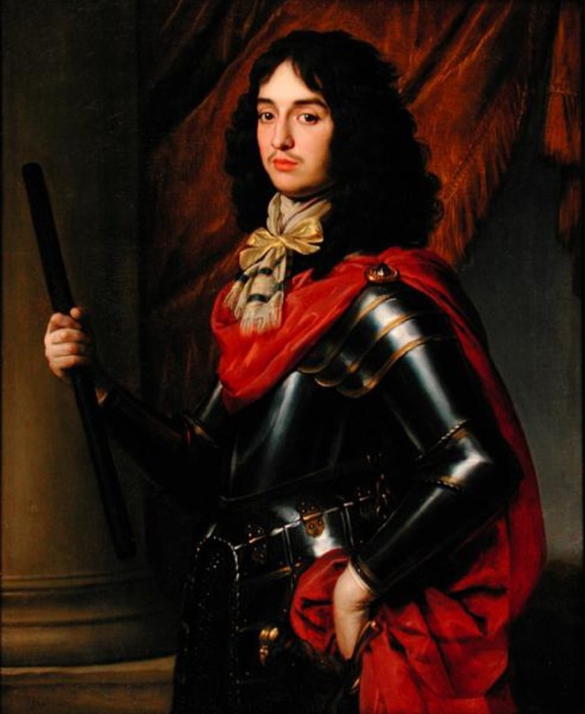 Detail of Portrait of Prince Edward of the Palatinate in Armour by Gerrit van Honthorst