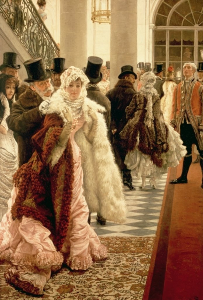 Detail of The Woman of Fashion, 1883-5 by James Jacques Joseph Tissot