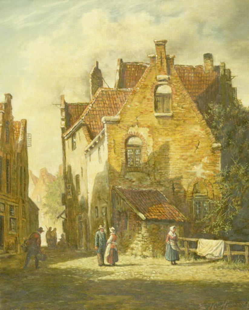 Detail of Street Scene by Ewald Honnef