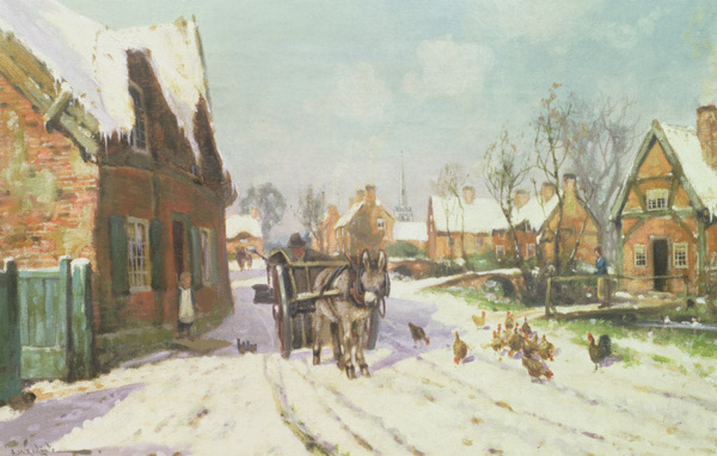 Detail of Winter by Arthur Walker Redgate