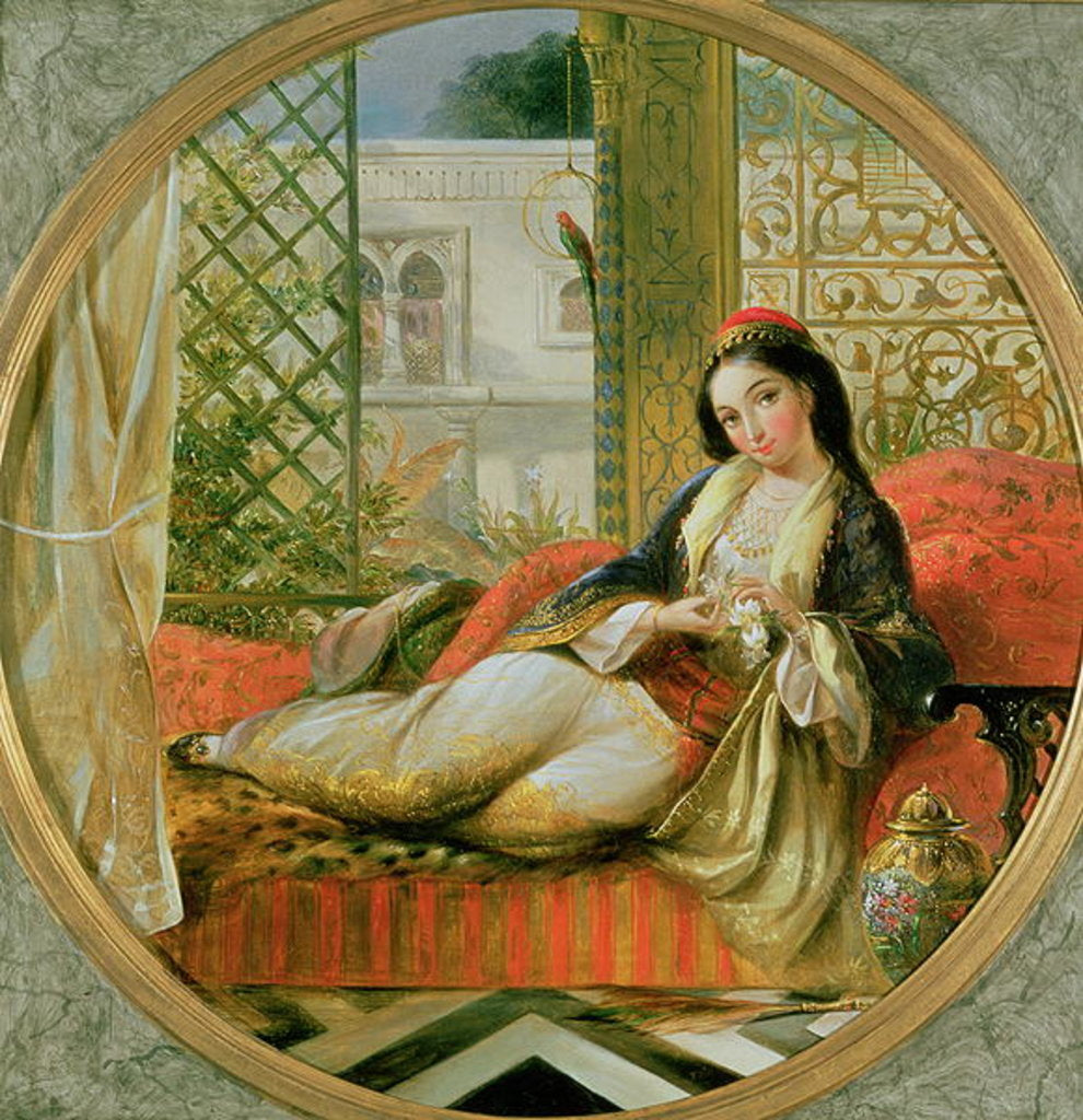 Detail of In the Harem by Anonymous Anonymous