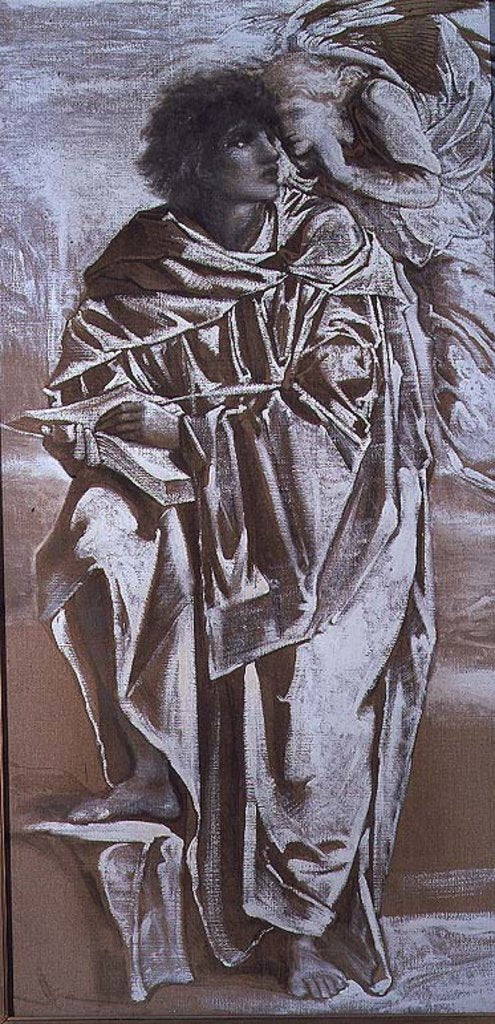 Detail of St.Matthew, 19th century by Edward Coley Burne-Jones