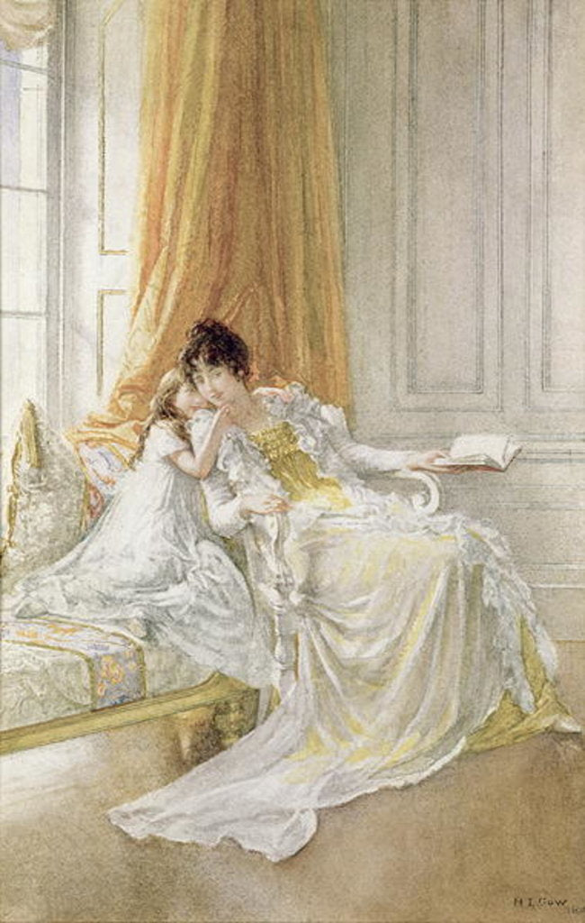 Detail of Mother and Child, 1864 by Mary L. Gow