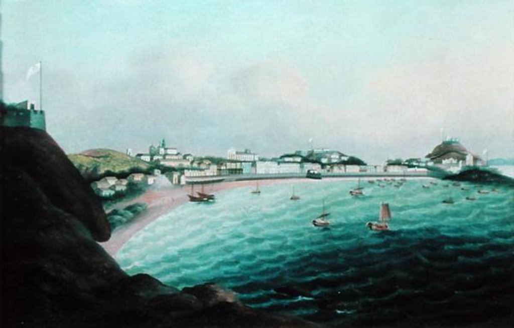 Detail of Macao Harbour by School Cantonese