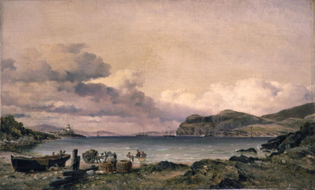 Detail of Valentia Bay by Edward William Cooke