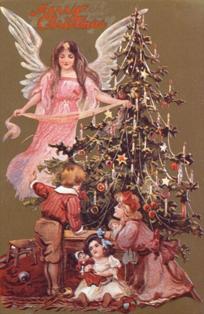Detail of The Christmas Tree by Anonymous