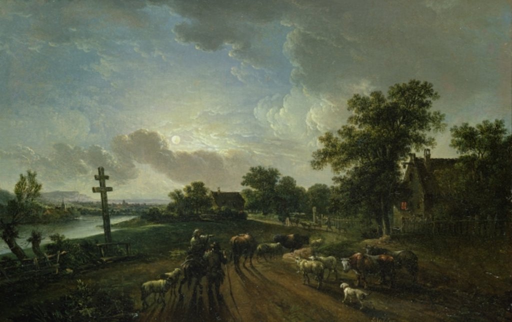 Detail of The Homecoming by Joseph Constantine Stadler