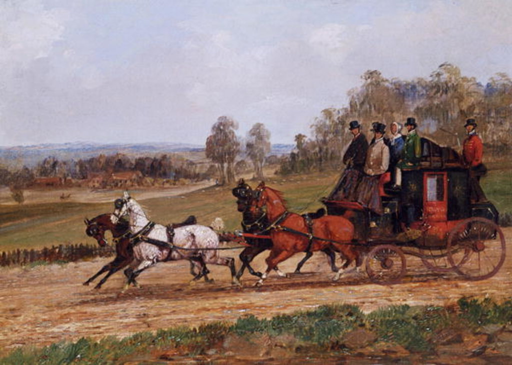 Detail of Coaching Scene by Henry Thomas Alken