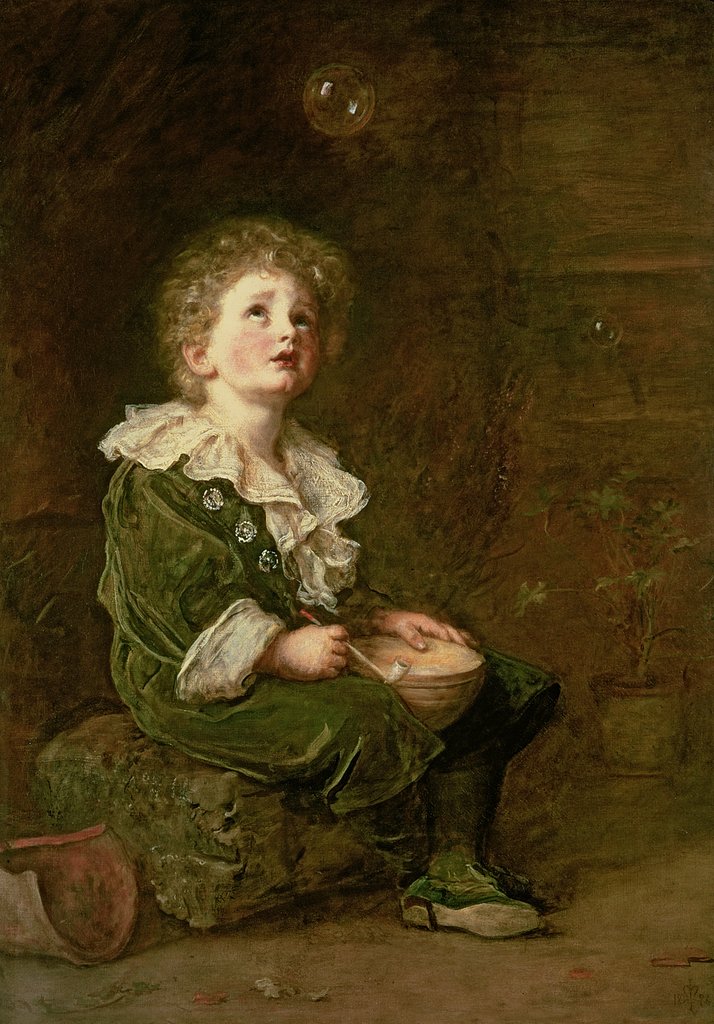 Detail of Bubbles, 1886 by John Everett Millais